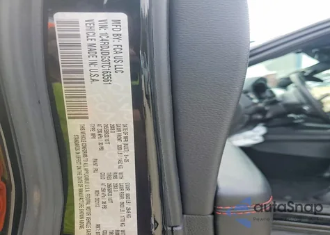 2026 Dodge Durango Gt from USA, damaged, VIN 1C4RDJDG3TC163561